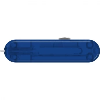 Задняя накладка для ножей VICTORINOX C.6302.T4.10 58 мм пластиковая полупрозрачная синяя