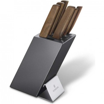 Кухонный набор ножей VICTORINOX 6.7185.6 с подставкой Кухонный набор ножей VICTORINOX 6.7185.6 с подставкой